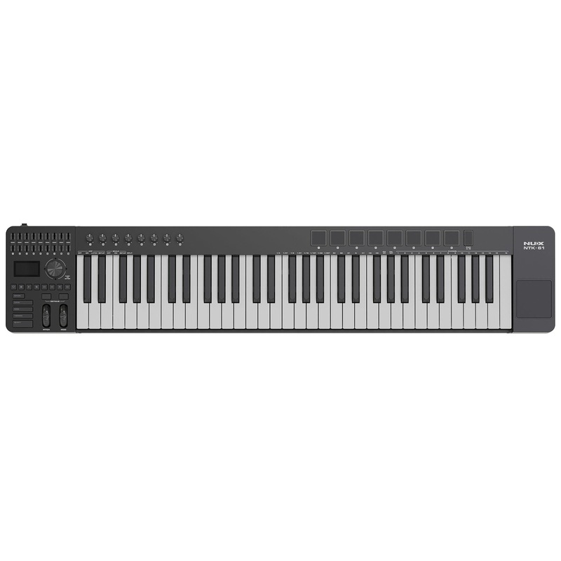 NUX NTK-61 MIDI Keyboard Controller – 61 Keys