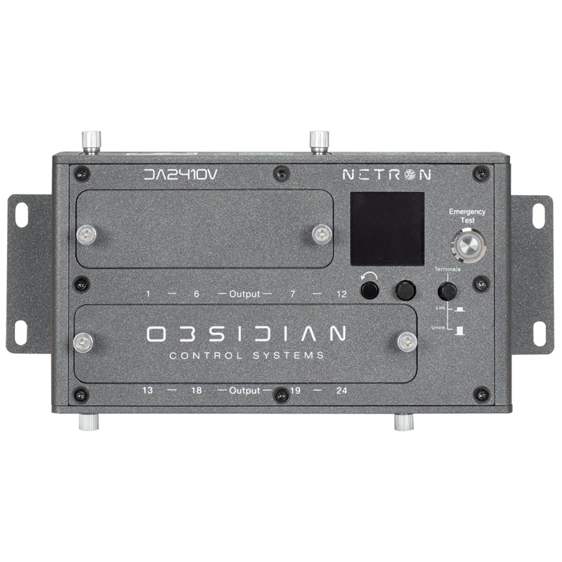 Obsidian NDR241 24 Port DIN-Rail 0-10V Ethernet DMX Gateway