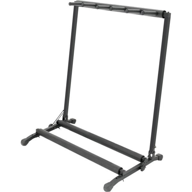 Profile GSR405B Folding Guitar Rack for 5 Guitars