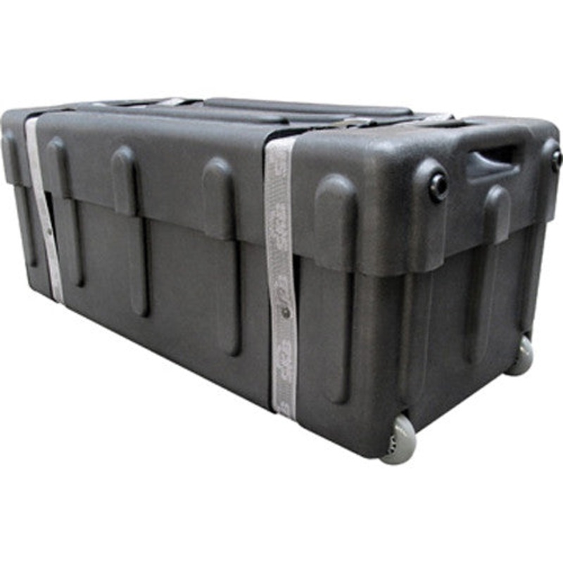 SKB 1SKB-DH3315W Mid-Sized Drum Hardware Case With Handle And Wheels (Black)