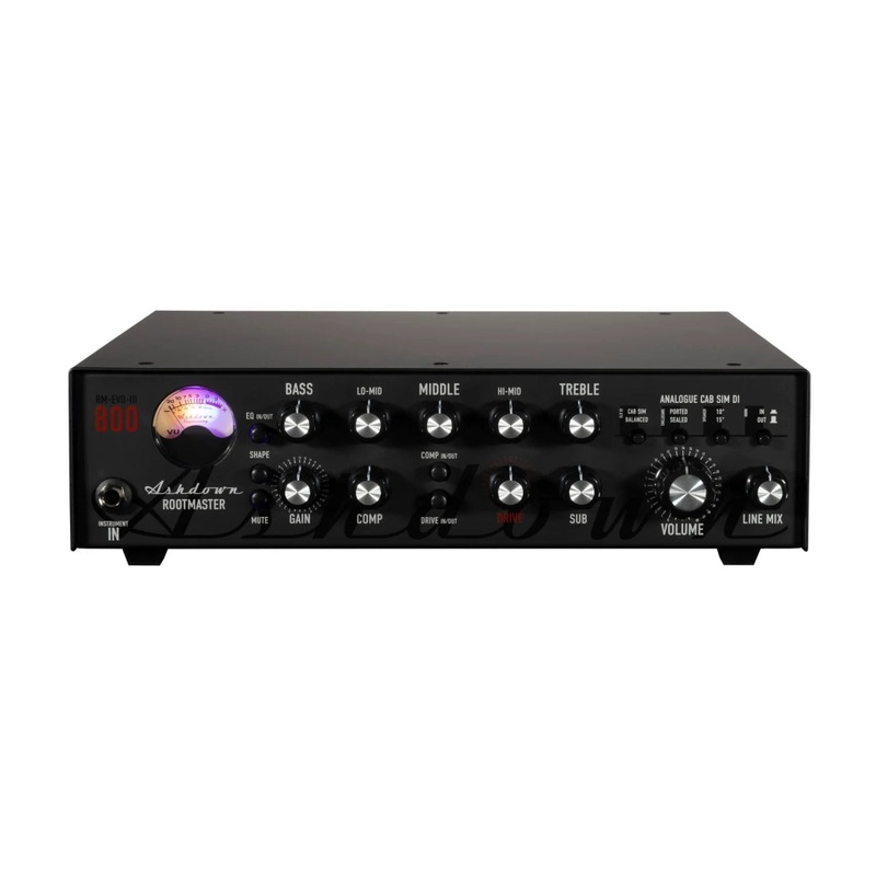 Ashdown RM800-EVO-III Rootmaster 800w Bass Head