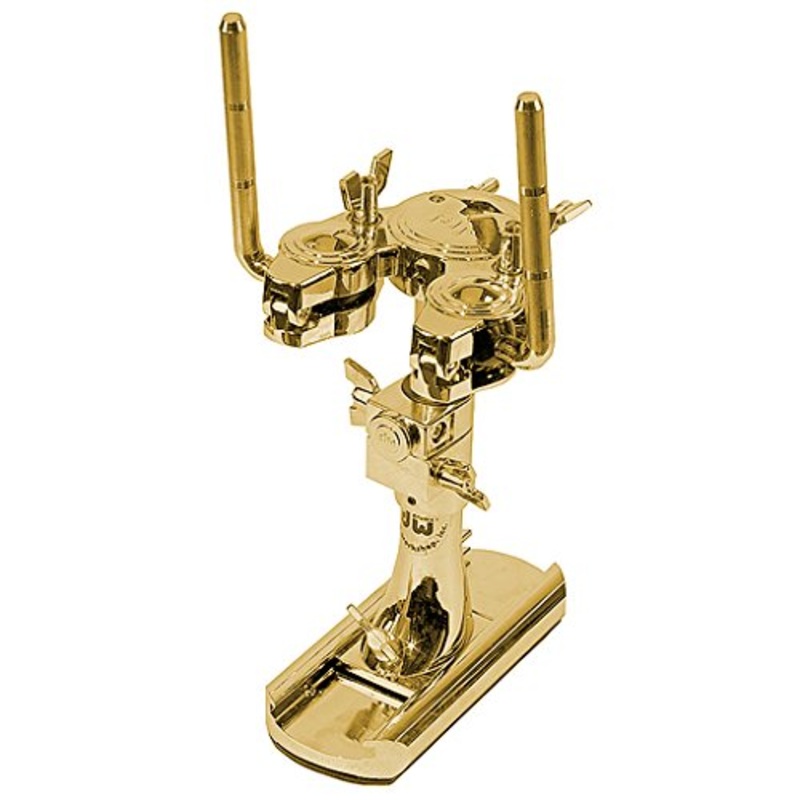 DW Hardware DWCP9900BDGD Bass Drum Double Tom Mount (Gold)