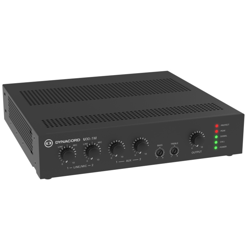 Dynacord U30:1M 1 Channel 30W Mixer Amplifier