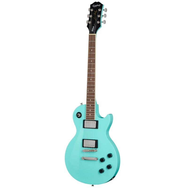 Epiphone E1LPOAQNH Les Paul Tribute E1 Electric Guitar (Aqua)