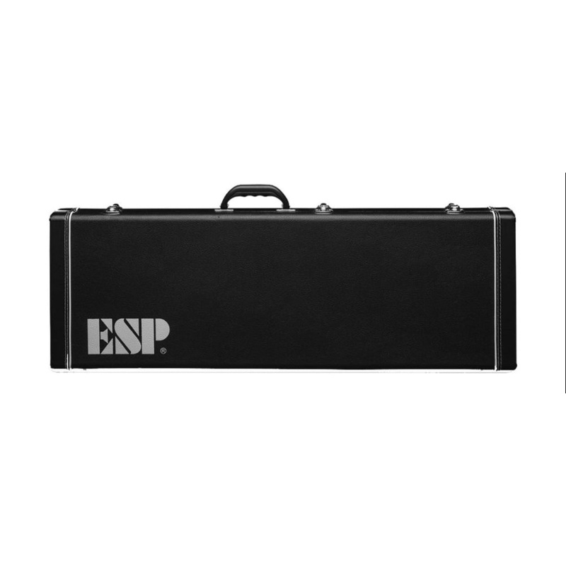 ESP CH3XLFFLH Form-Fit Hard Shell Case for Left-Handed H3-10007 Baritone Guitar