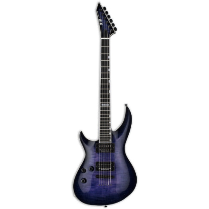 ESP E-II HORIZON-III FM FR Left-Handed Electric Guitar – Reindeer Blue