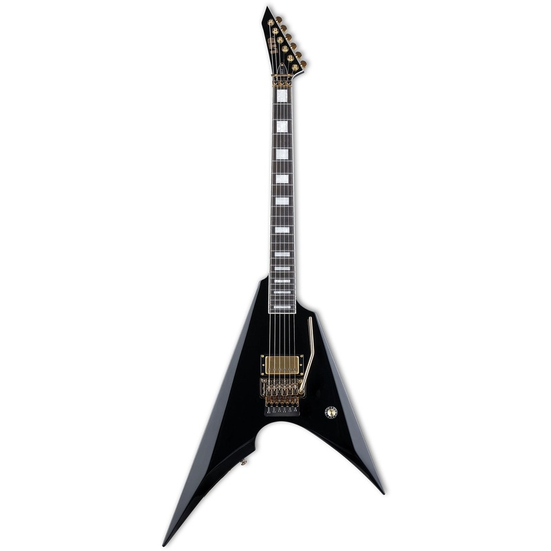 ESP LMSV1BLK Mike Schleibaum Signature Electric Guitar (Black)