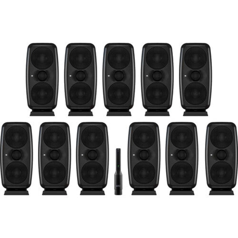 IK Multimedia iLoud MTM MKII High Resolution Studio Monitor Immersive Bundle (Pack of 11)