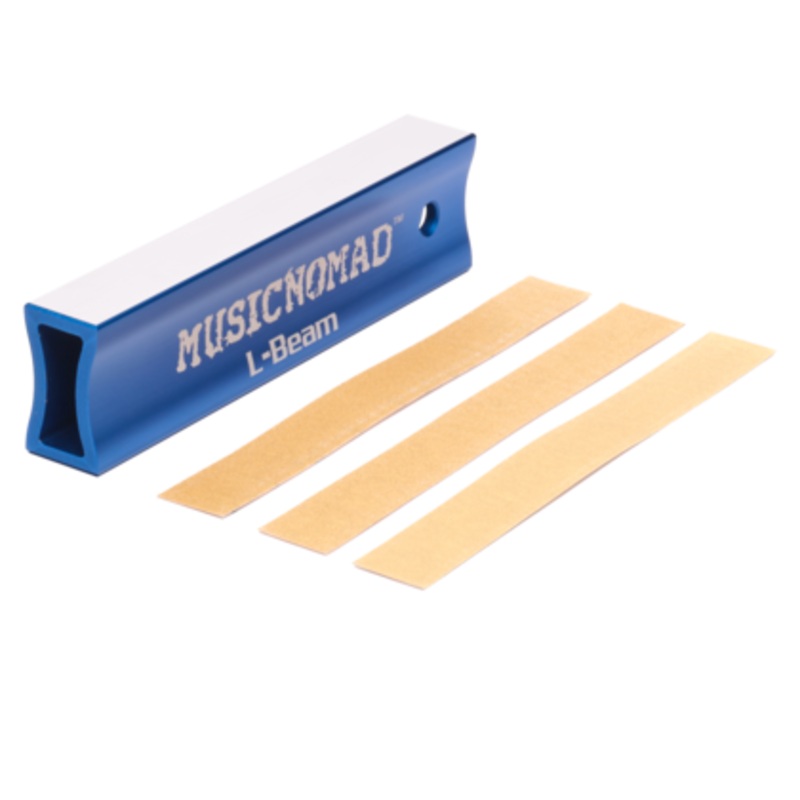 MusicNomad FRET-LEVELER-L-BEAM-7 Fret Leveling Beam (7in) for Guitars/Ukuleles/Mandolins