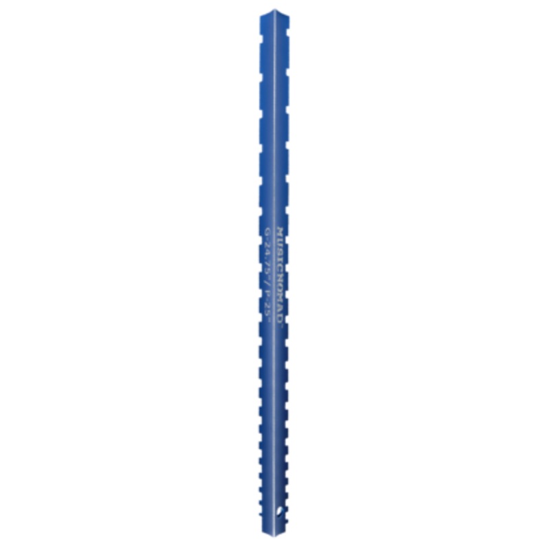 MusicNomad TRI-BEAM-NOTCHED 3-in-1 Straight Edge Tool w/2 Notched & 17.6in Sides