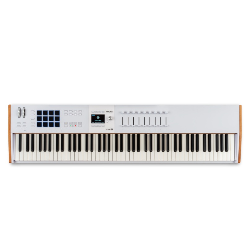 Arturia KEYLAB 88 MK3 Universal MIDI Controller (White) – 88 Keys