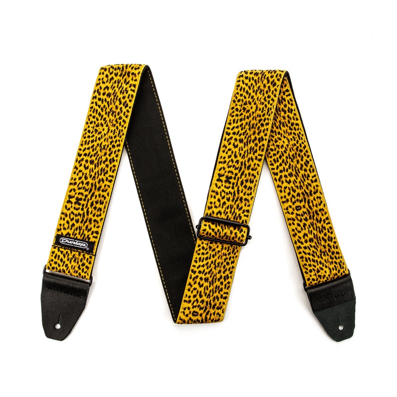 Dunlop D6725 Jacquard Guitar Strap (Leopardskin)