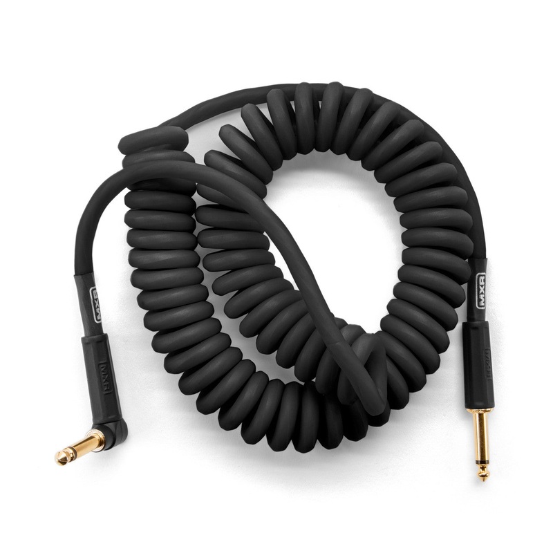 Dunlop DCICB15R 1/4 to 1/4 Coil Cable (Black) – 15′