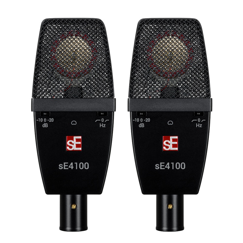 SE Electronics SE4100P Large Diaphragm Condenser Microphone (Pair)