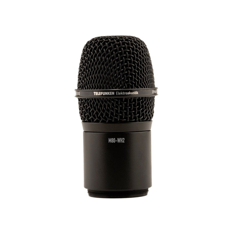 Telefunken M80-WHB2 Supercardioid Wireless Capsule (Black)