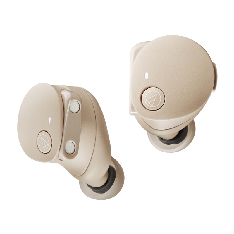Audio-Technica CKS50TW2 Wireless In-Ear Headphones (Beige)