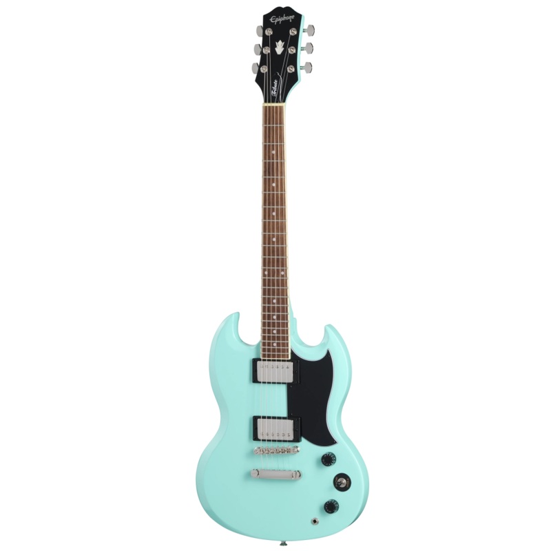 Epiphone E1SGTAQNH SG Tribute E1 Electric Guitar (Aqua)