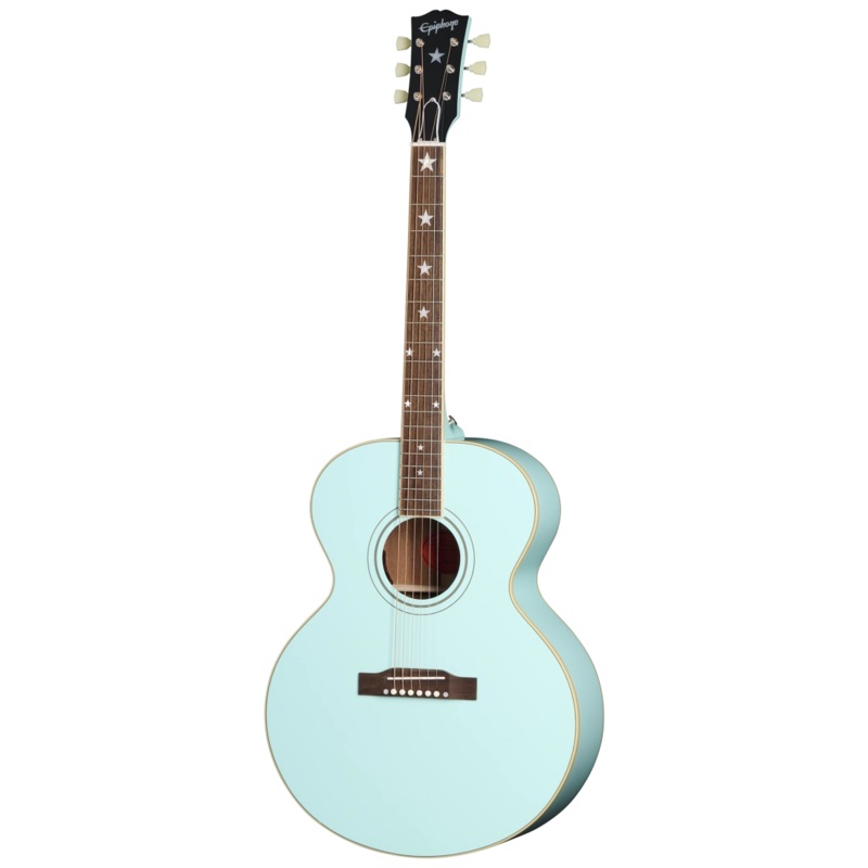 Epiphone ECJ180LSKRGNH J-180 LS Acoustic/Electric Guitar (Kerry Green)