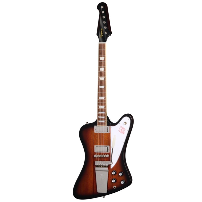 Epiphone EIGC63FB5VSNM 1963 Firebird V Electric Guitar (Vintage Sunburst)