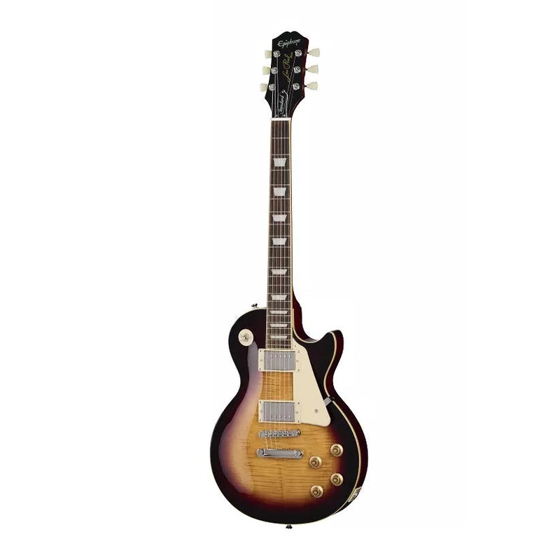 Epiphone EIGLP5BONH Les Paul Standard 50s Figured Electric Guitar (Bourbon Burst)