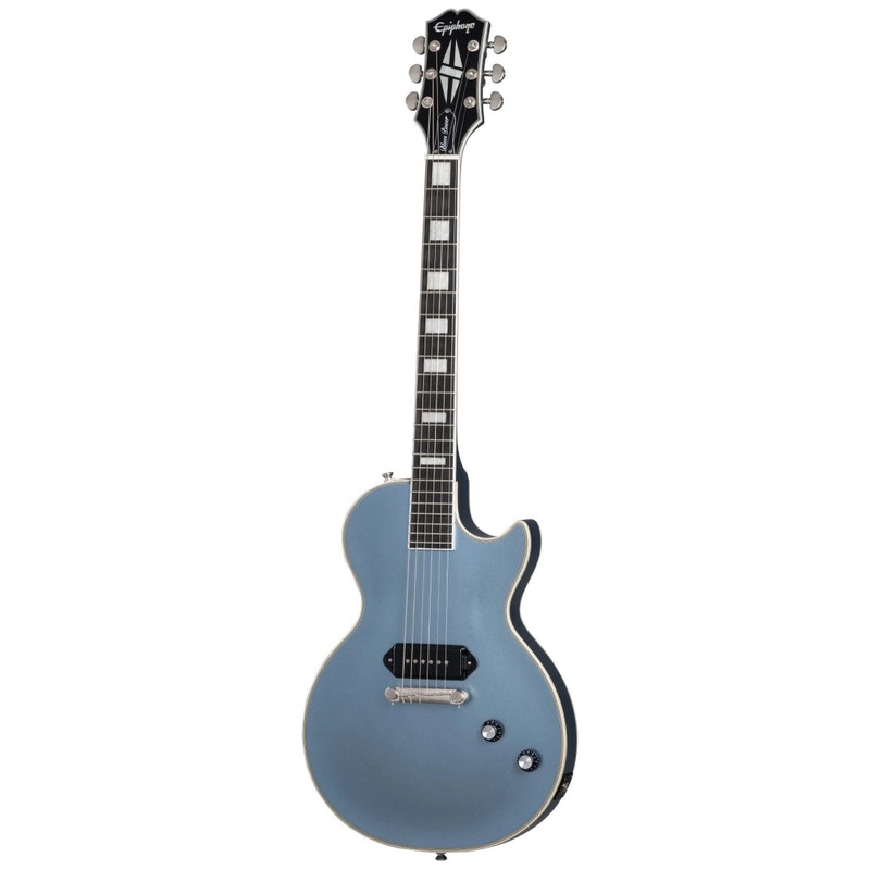 Epiphone EILPCJJNAPBNH Jared James Nichols Les Paul Custom Electric Guitar (Aged Pelham Blue)