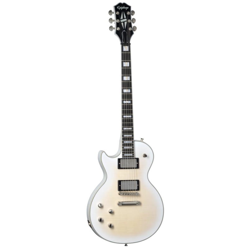 Epiphone EILPYAWTBNLH Les Paul Prophecy Left Handed Electric Guitar (Aged White Tiger Burst)
