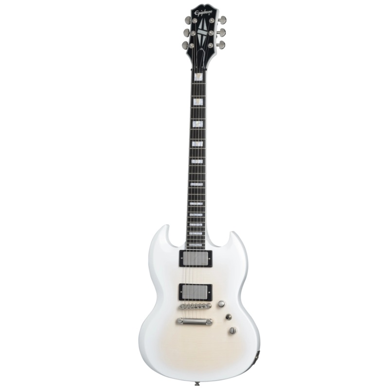 Epiphone EISGYAWTBN SG Prophecy Electric Guitar (Aged White Tiger Burst)