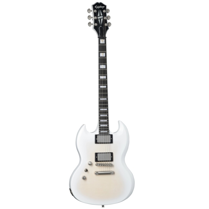 Epiphone EISGYAWTBNLH SG Prophecy Left Handed Electric Guitar (Aged White Tiger Burst)
