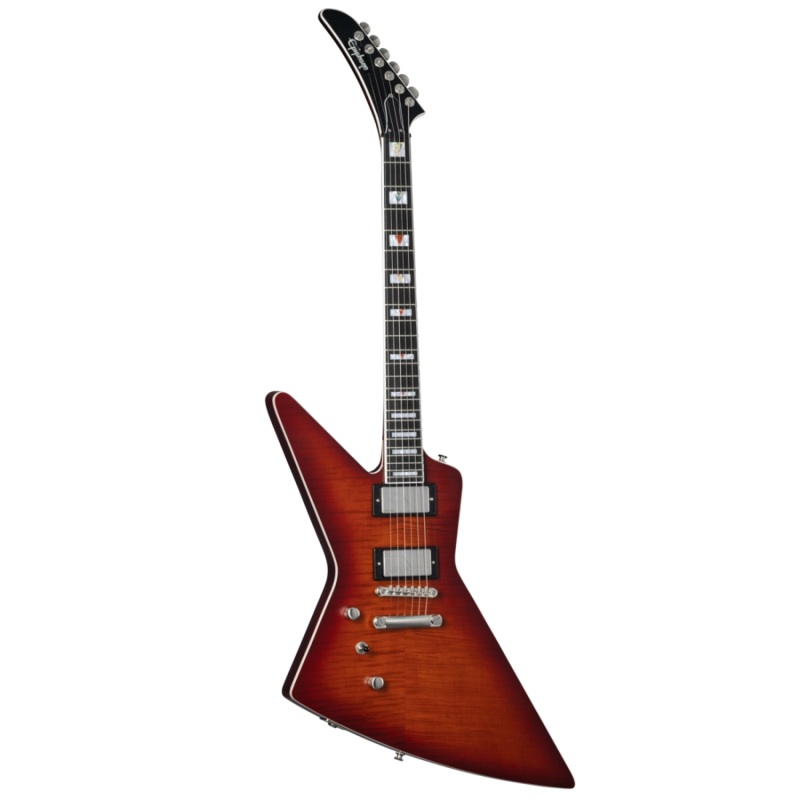 Epiphone EIXTYABTBNLH Extura Prophecy Left Handed Electric Guitar (Aged Bengal Tiger Burst)