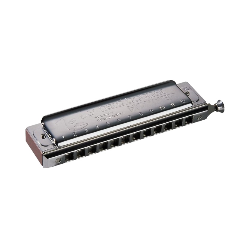 Hohner 7539-C Hard Bopper Chromatic Harmonica – Key Of C