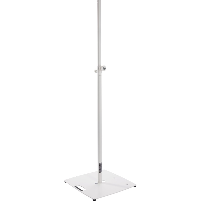 K&M 24654 Pro Speaker / Lighting Stand (White)