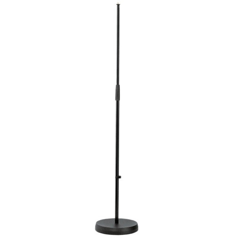 K&M 260-3/8 Microphone Stand with Round Base