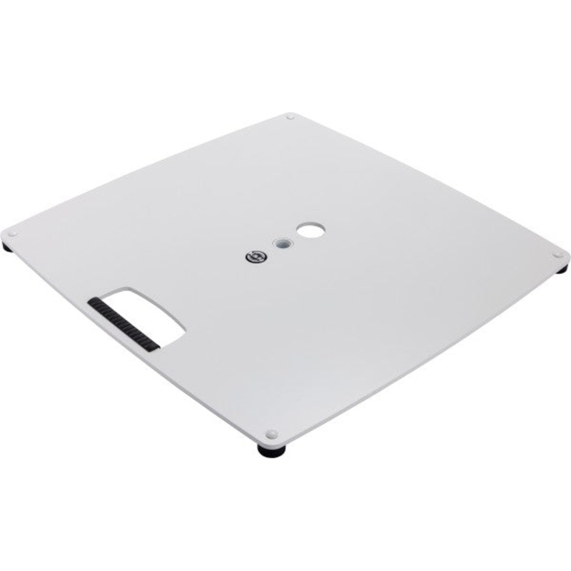 K&M 26715 Speaker Pole Base Plate (L, White)