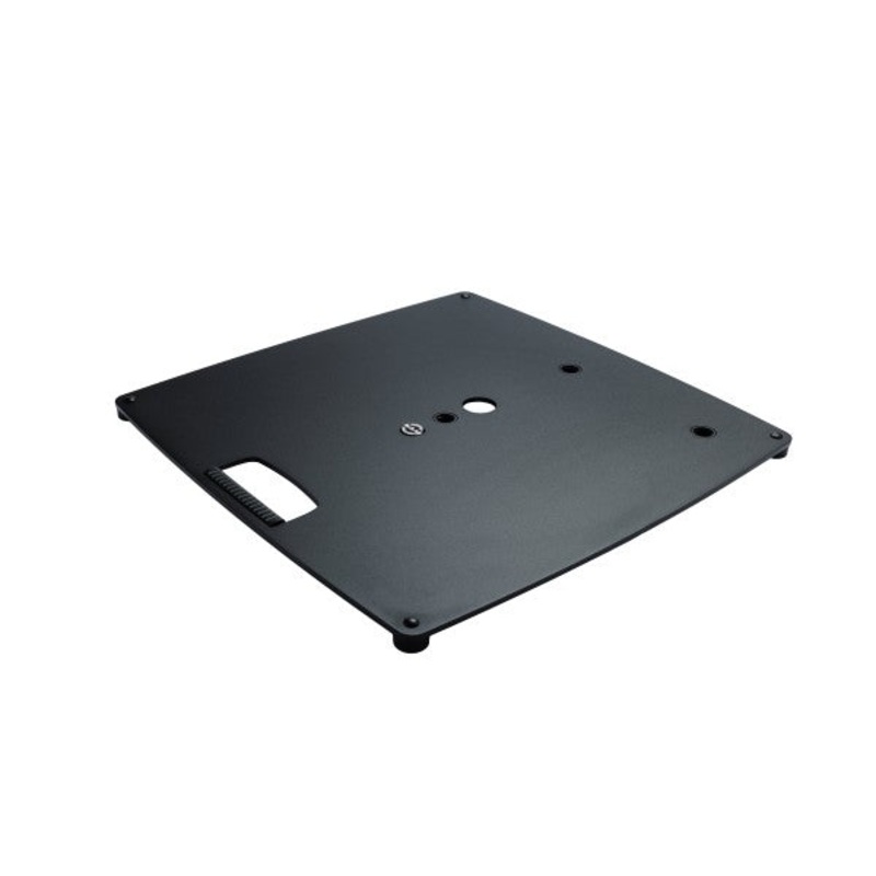 K&M 26716 Speaker Pole Base Plate with 3 M20 Threaded Bolts (L)