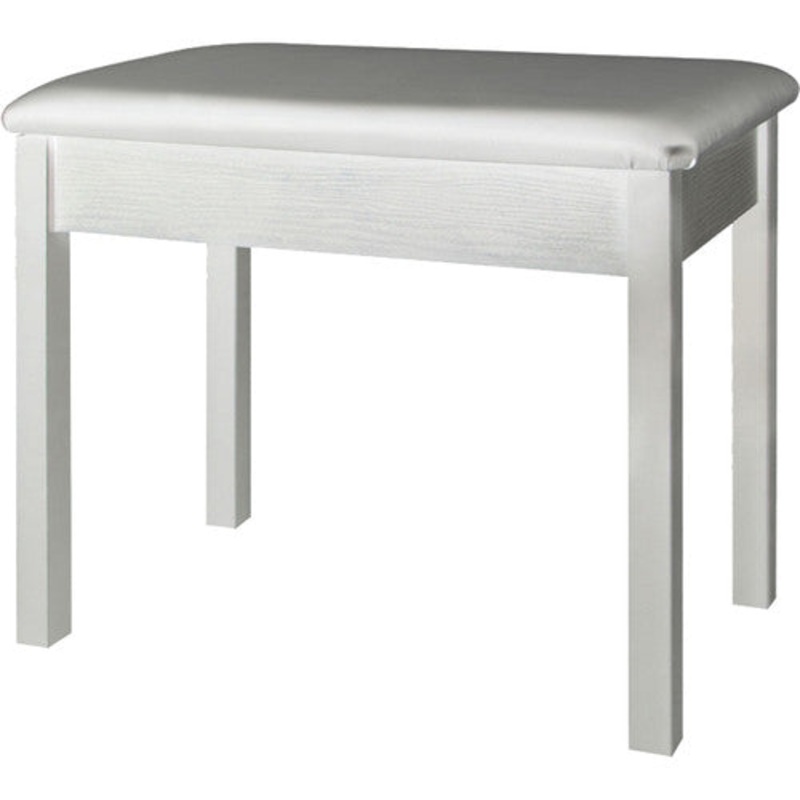 On-Stage KB8802W Keyboard / Piano Bench (White)