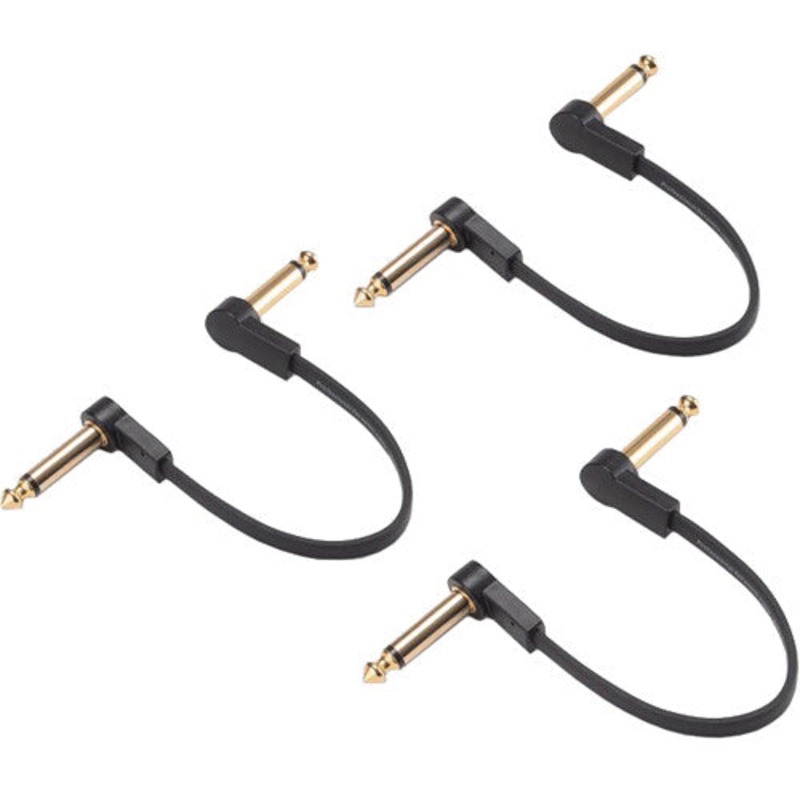 On-Stage OSPRO-FPC-3 Pro Series Flat Patch Cable – 6″
