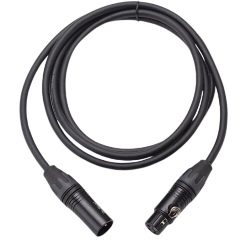 On-Stage OSPRO-MC-3 Production Grade Microphone Cable XLR Male to XLR Female – 3′