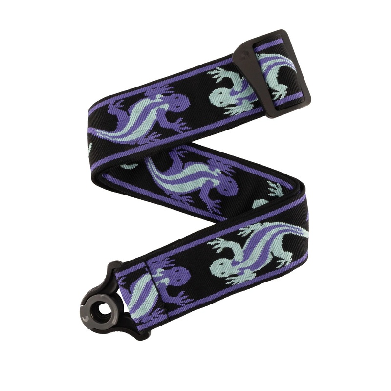 D’Addario 50BALPW02 Planet Waves Auto Lock Vintage Guitar Strap (Teal)