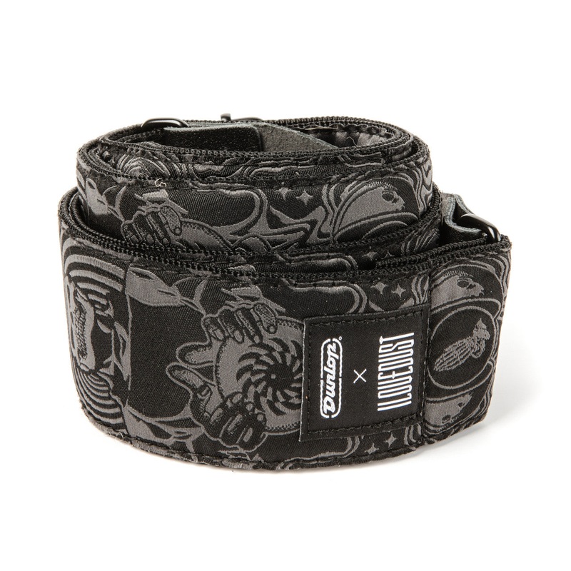 Dunlop ILD13 I Love Dust Guitar Strap (Endless Midnight Strap)