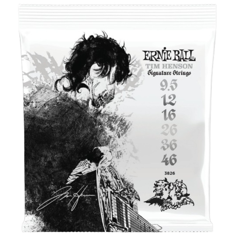 Ernie Ball 3826EB Tim Henson Signature Electric Guitar Strings – 9.5-46