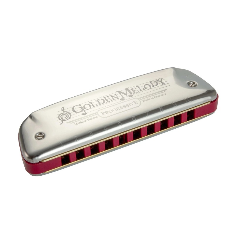 Hohner M544BX-DB Golden Melody Progress Harmonica – Key Of Db