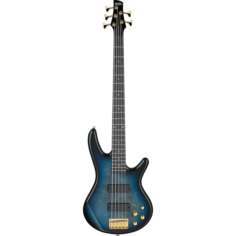 Ibanez GSR205PCTMU 5 String Electric Bass Guitar (Transparent Marine Burst)