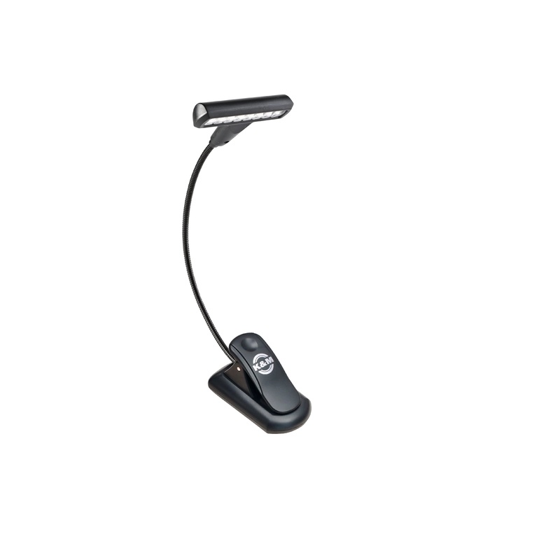 K&M 12264 LED Rechargeable Music Stand Light