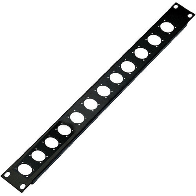 K&M 28312 Panel 12 XLR Connector