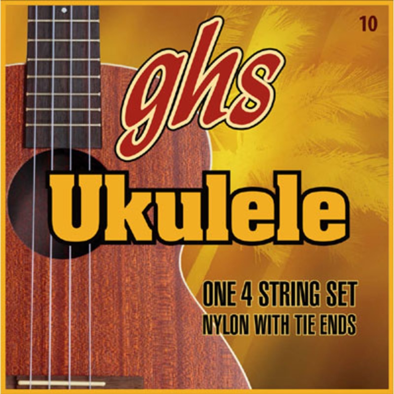 Ghs #10 Clear Nylon Ukulele Strings