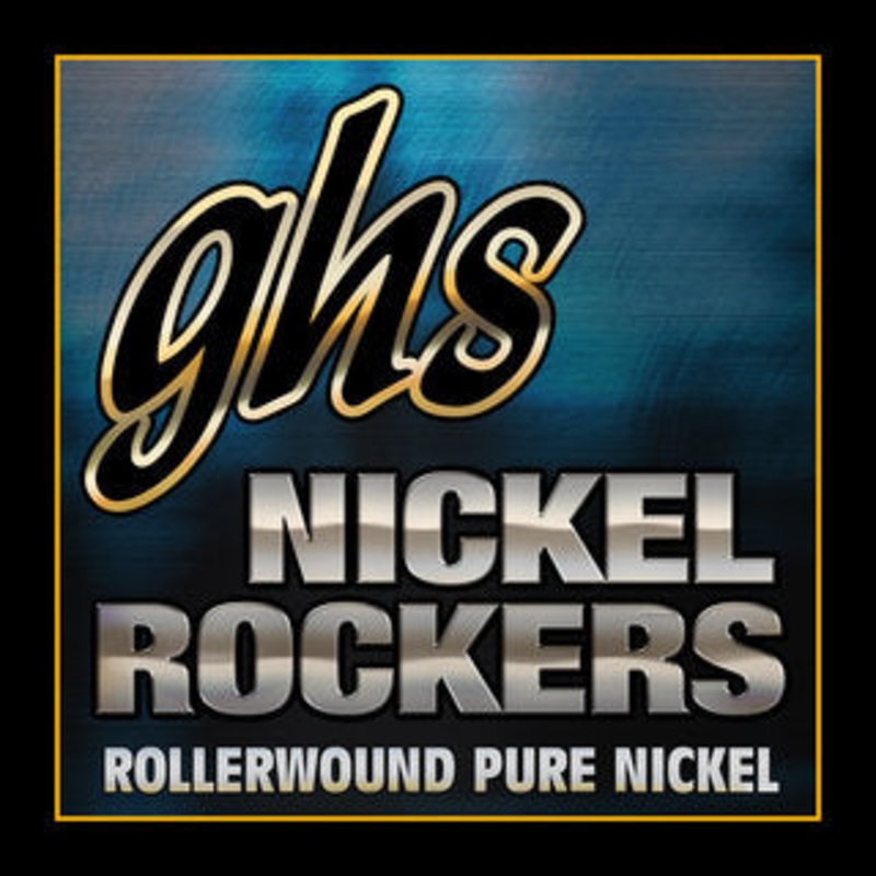 Ghs 1315 Nickel Rockers Rollerwound Pure Nickel Electric Guitar Strings (Light) – .011 – .050