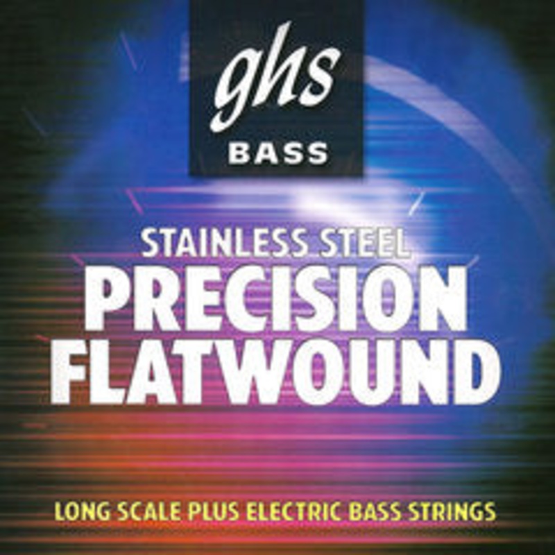 Ghs 3024 Short Scale Precision Flatwound Stainless Steel Bass String – .095