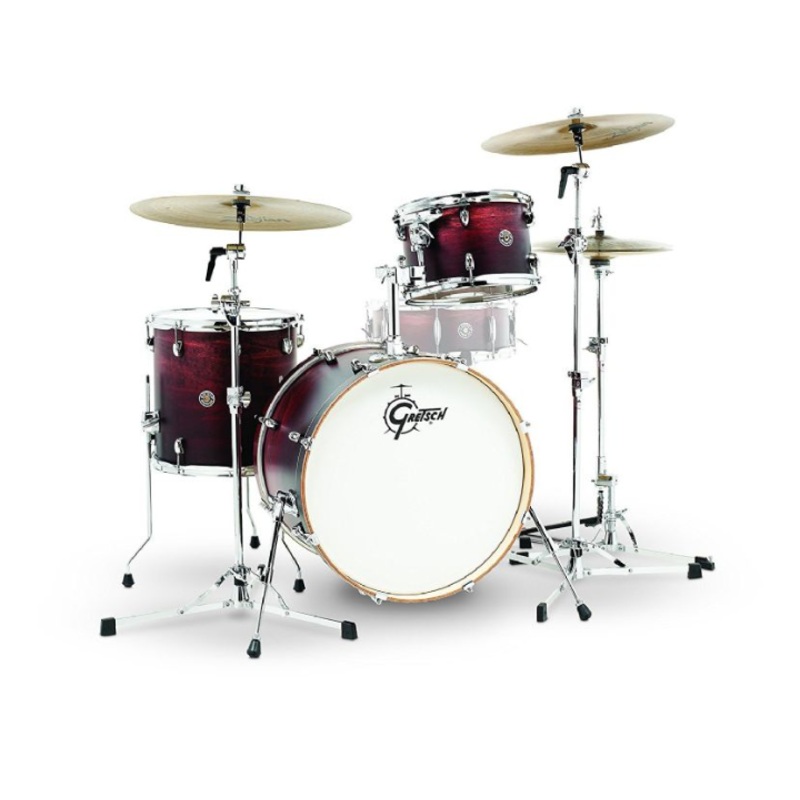 Gretsch Drums CC2-J403-SAF Catalina Club 3-Piece Drum Shell Pack (Satin Antique Fade)