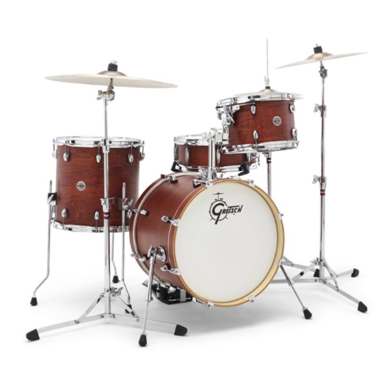 Gretsch Drums CC2-J403-SWG Catalina Club 3-Piece Drum Shell Pack (Satin Walnut Glaze)