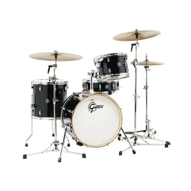 Gretsch Drums CC2-J404-PB Catalina Club 4-Piece Drum Shell Pack (Piano Black)